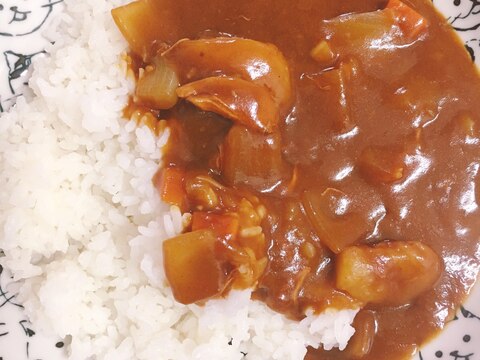 ささみ入りカレー